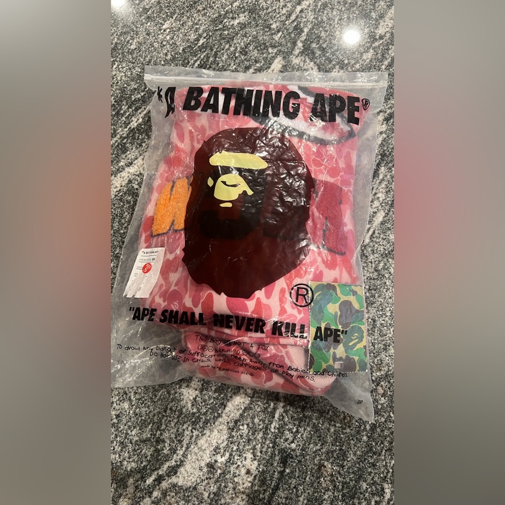 Bape Hoodie Size Small